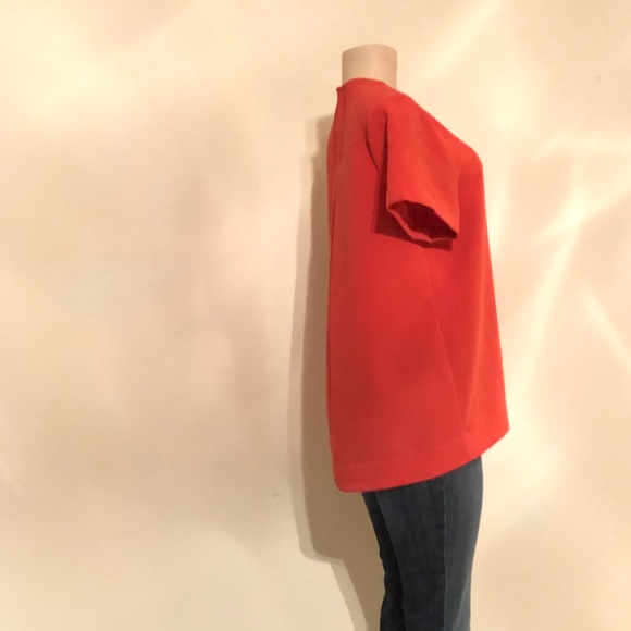 Madewell Orange Blouse - Picture 4 of 8